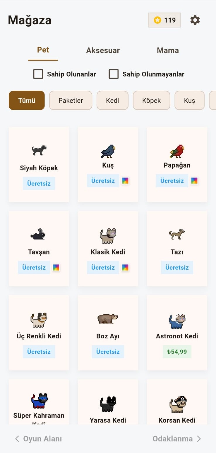 Mağaza Ekranı